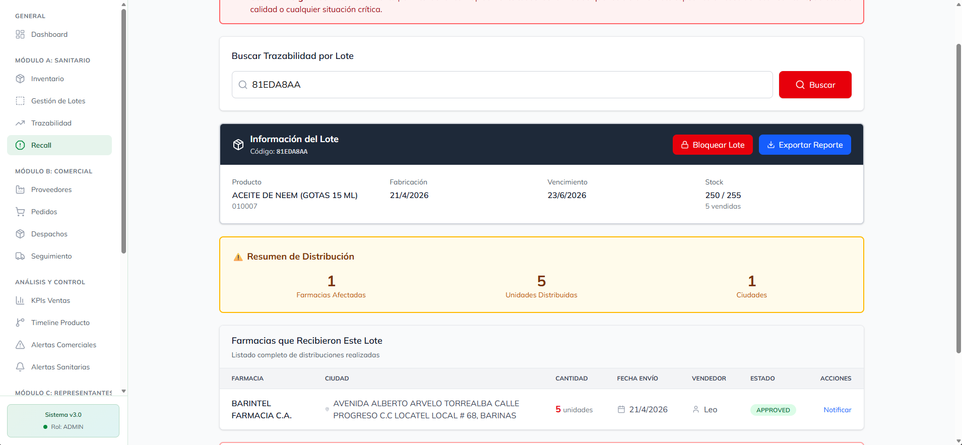 Interfaz optimizada para dispositivos móviles